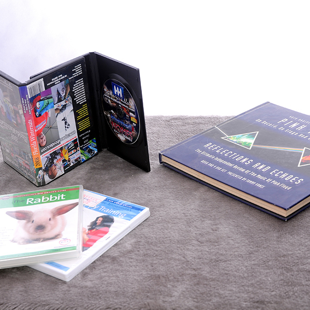 DVD Replication with books package china vinyl records pressing usb flash drive blu ray replication dropshipping service