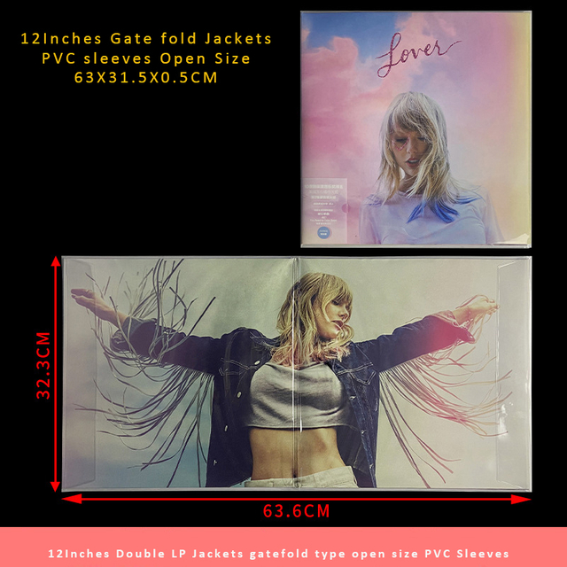 vinyl record pvc sleeves bags