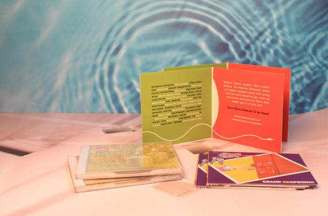 Adelaide cd replication in 4panel cardboard jackets