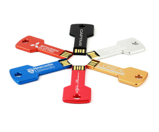 Multi Color Metal Key USB Flash Drive china vinyl pressing factory usb flash drive duplication blu ray replication 