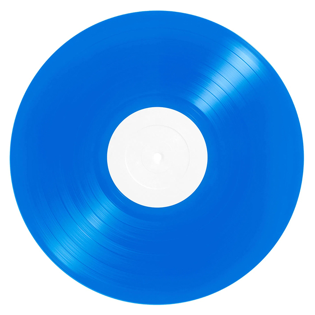 opaque blue color vinyl pressing china vinyl pressing plant lacquer cutting 